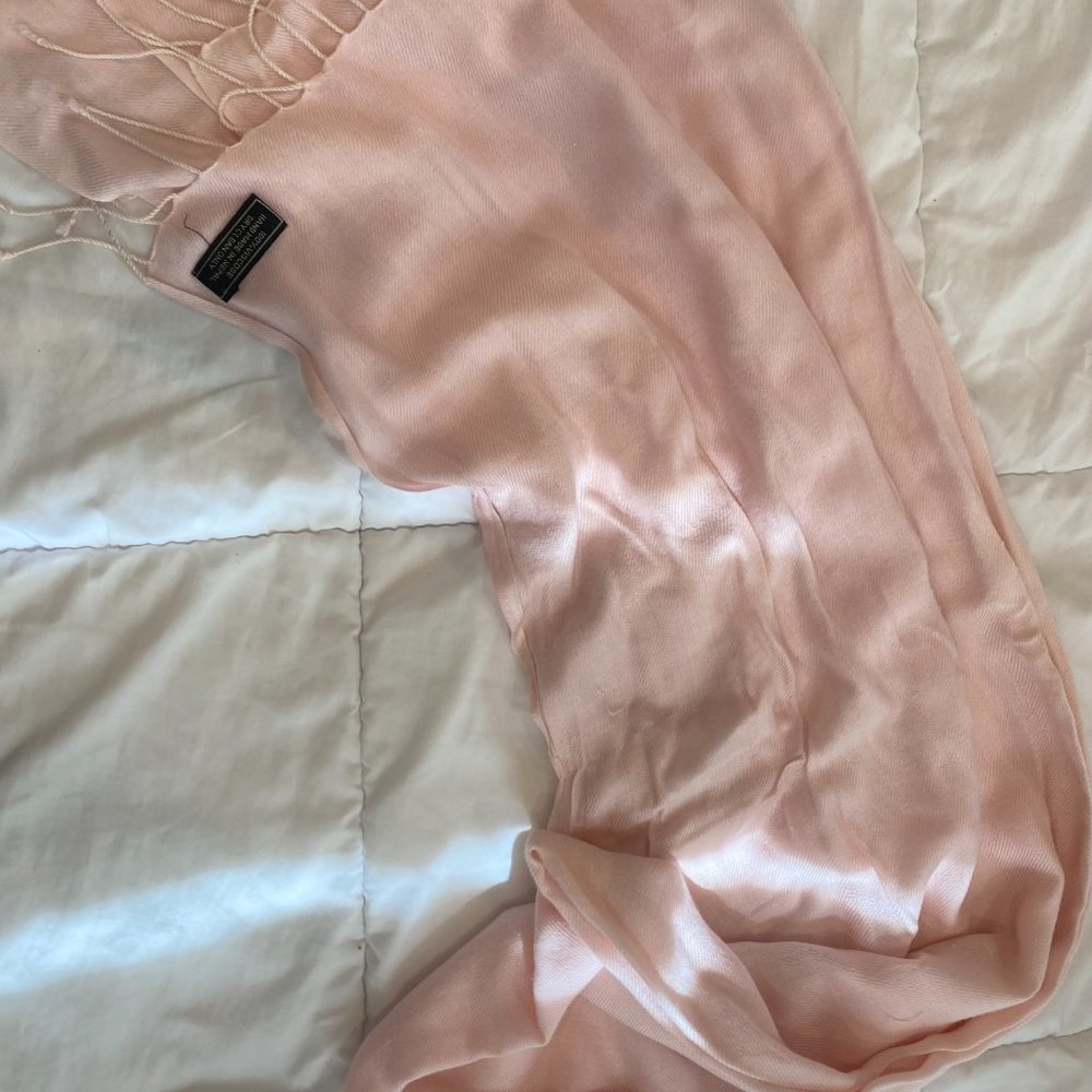 Pink Pashmina - Picture 3 of 6